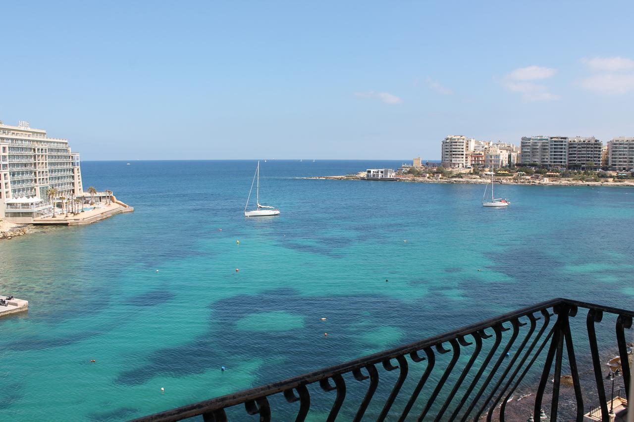 Spinola Bay Top Floor Seafront 3 Bedroom Apartment With Panoramic Sea Views - By Getawaysmalta Saint Julian's Exterior foto