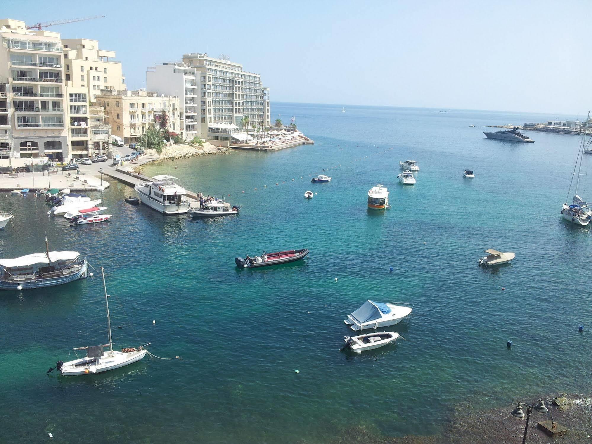 Spinola Bay Top Floor Seafront 3 Bedroom Apartment With Panoramic Sea Views - By Getawaysmalta Saint Julian's Exterior foto